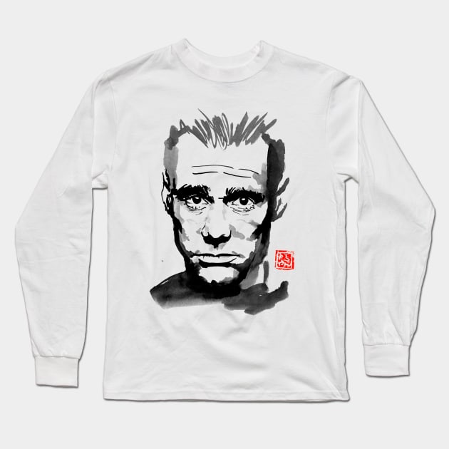 jim carrey young Long Sleeve T-Shirt by pechane